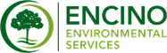 Encino Environmental Services logo with green tree and text.