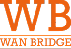 WBN WAN Bridge logo with orange and black colors for Houston event.