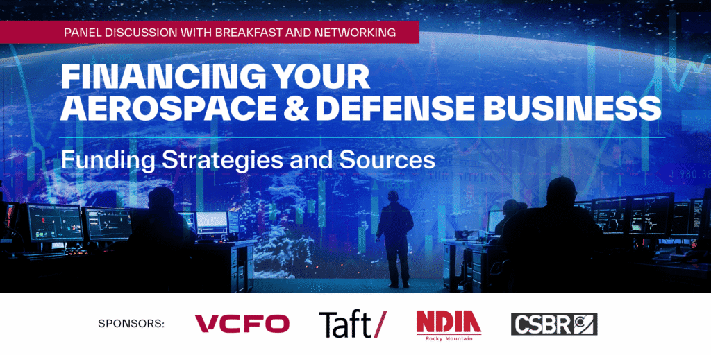 Aerospace and defense business funding strategies and sources.
