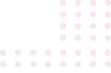 Colorful abstract pattern with green, pink, and black dots and shapes.