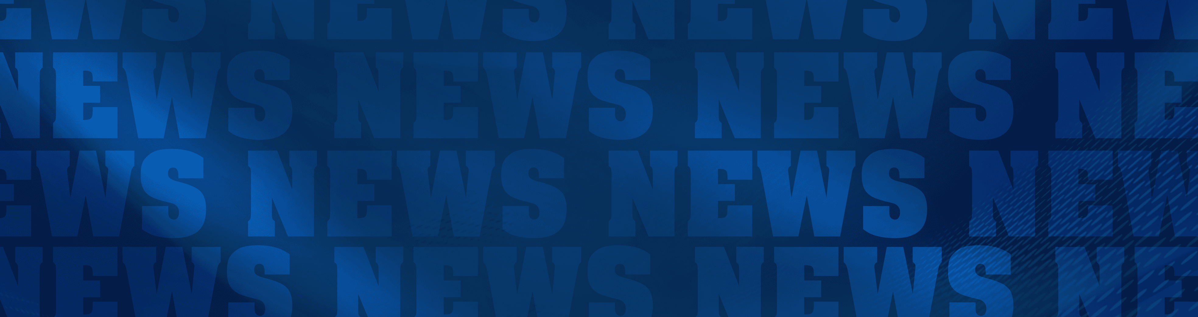 Blue news background with repeated 'NEWS' text for media and communication themes.