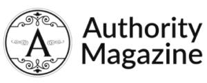 Vcfo logo and Authority Magazine branding on a light background.