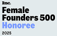 Vcfo Founders 500 honoree portrait banner.